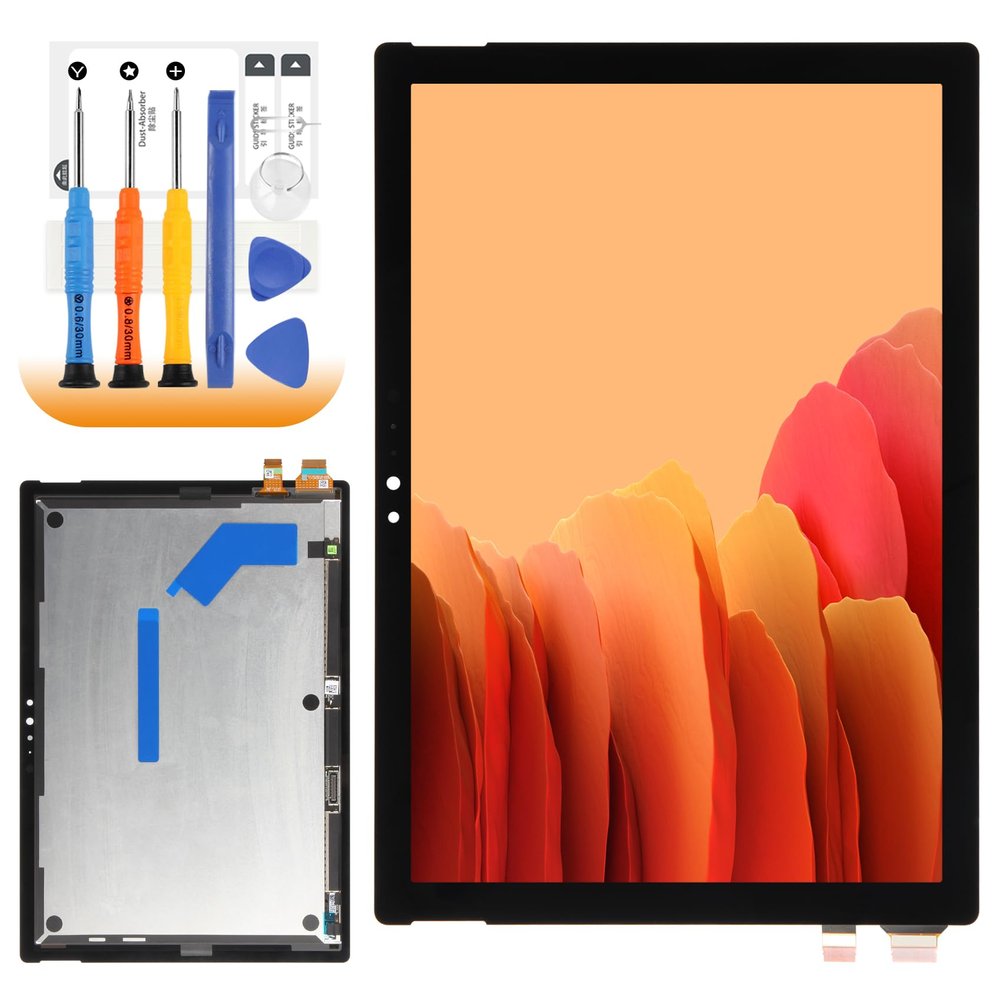 for Microsoft Surface Pro 5 6 Screen Replacement for Surface Pro 5 1796 LCD LED Display 2736x1824 12.3 Inch LP123WQ1 Touch Screen Digitizer Assembly Repair Parts