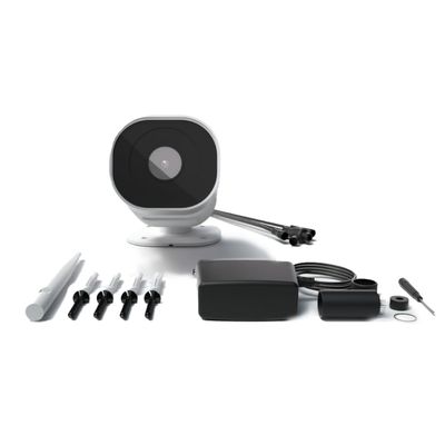 TMT ChowCAM Bullet Security Camera, IP66 Waterproof Outdoor Camera, 1080P Full HD Clarity with A 110 Wide Angle Lens, Motion Detection, Infrared Night Vision, Compatible with Automatic Gate Opener
