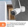 TMT ChowCAM Bullet Security Camera, IP66 Waterproof Outdoor Camera, 1080P Full HD Clarity with A 110 Wide Angle Lens, Motion Detection, Infrared Night Vision, Compatible with Automatic Gate Opener view 2