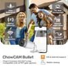 TMT ChowCAM Bullet Security Camera, IP66 Waterproof Outdoor Camera, 1080P Full HD Clarity with A 110 Wide Angle Lens, Motion Detection, Infrared Night Vision, Compatible with Automatic Gate Opener view 4