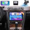 [2+64G] Android Car Radio for Mercedes Benz E Class W211 / CLS Class 2005-2008 - 9 Inch Touchscreen Car Stereo - Wireless Carplay and Android Auto/HiFi/WiFi/GPS/Mirror Link/SWC + AHD Backup Camera view 1