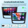 [2+64G] Android Car Radio for Mercedes Benz E Class W211 / CLS Class 2005-2008 - 9 Inch Touchscreen Car Stereo - Wireless Carplay and Android Auto/HiFi/WiFi/GPS/Mirror Link/SWC + AHD Backup Camera view 3