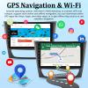 [2+64G] Android Car Radio for Mercedes Benz E Class W211 / CLS Class 2005-2008 - 9 Inch Touchscreen Car Stereo - Wireless Carplay and Android Auto/HiFi/WiFi/GPS/Mirror Link/SWC + AHD Backup Camera view 4