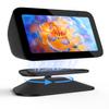 Maxonar Stand for Echo Show 5 (3rd Gen), Adjustable Tilt Swivel Stand Anti-Slip Base Strong Magnetic Compatible with 2023 Release Show 5 Smart Display & Mobile Phone 12/13/14 with Magnetic Case- Black view 1