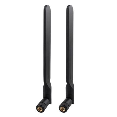 Futheda 2pcs 4G LTE Antenna SMA Male Omnidirectional Aerial 9dBi Compatible with Vodafone EE O2 Three Huawei Netgear 4G LTE Router Gateway Modem Trail Camera Wildlife Hunting Camera IP Camera