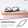 Healvian 1 Pair Eyeglasses Replacement Arms TR90 Glasses Replacement Temple Black Eyewear Frame Legs, Screws, Screwdriver Sunglasses Arm for Spectacle Repair Black view 4