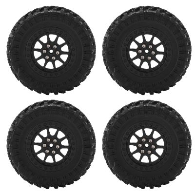 4PCS RC Truck Tires, Upgraded RC Car Tires, Wheels And RC Tires For MN D90 D91 D99 D99S D86 - High Performance Rubber Wheel(R789BL Black)