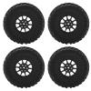 4PCS RC Truck Tires, Upgraded RC Car Tires, Wheels And RC Tires For MN D90 D91 D99 D99S D86 - High Performance Rubber Wheel(R789BL Black) view 1