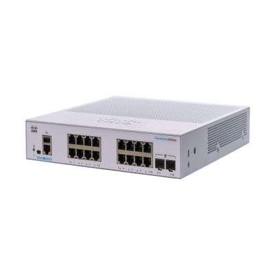 Cisco Business CBS350-16T-2G Managed Switch | 16 Port GE | 2x1G SFP | CBS350-16T-2G - In Original Cisco Packaging (Renewed)