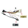 20 PIN Wiring Harness Connector Adapter 1din Or 2din Android Power Cable Harness Suitable Compatible with Nissan view 4