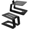 Desktop Speaker Stands Professional Studio Monitor Stand for Bookshelf Speakers Neatly Fitted with Non-Slip Pads Speaker Mount Bracket view 4
