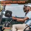 2-Pack Golf Cart Speakers with Storage Case, IPX7 Magnetic Golf Speaker 24H Playtime, 36W Loud Stereo Sound Magnetic Bluetooth Speaker for Golf Cart, Golf Gifts for Men view 2