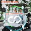 2-Pack Golf Cart Speakers with Storage Case, IPX7 Magnetic Golf Speaker 24H Playtime, 36W Loud Stereo Sound Magnetic Bluetooth Speaker for Golf Cart, Golf Gifts for Men view 3