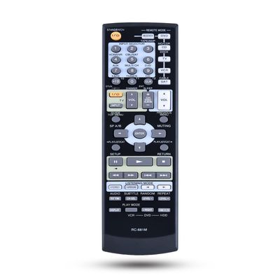 RC-681M Remote Control for Onkyo AV Receiver HT-R550 HT-R508 HT-R557 HT-R557 HT-SR750 HT-SP904 HT-SP904B HT-SR800 TX-SR505 TX-SR505E TX-SR505B TX-SR575B TX-SR8550 SKB-550 SKC-550C SKF-550F HT-SR8000S