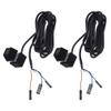 2pcs Pc Computer External Power Button Computer Power Supplies Computer Power Cord view 1