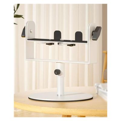 BABETT Projector Stand Projector Bracket Floor Bed Head Against the Wall Hidden Household Free Punching Projector Placement Table Tray Rack Projector Mount ( Color : White )
