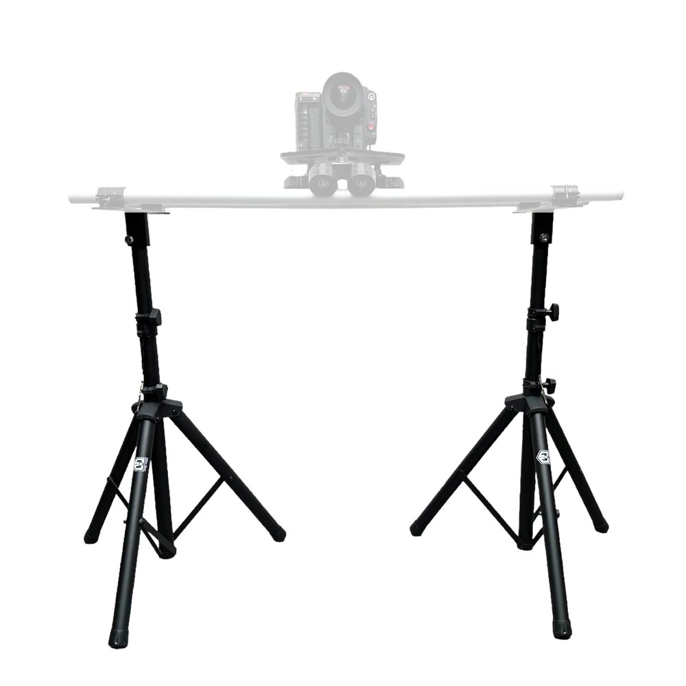 Glide Gear SPS 100 Dolly Stand Kit  Tripod Support  2 Stands, SPA 100 Adapter, 1/4"3/8" Screw, Carry Case