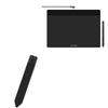 BoxWave Stylus Pouch Compatible with XP-Pen DecoFunL (10 in) - Stylus PortaPouch, Pen Stylii Holder Carrier Portable Self-Adhesive - Jet Black view 1