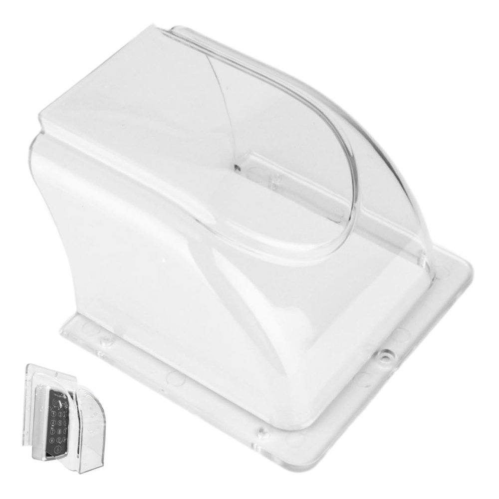 DirectNine Basics Doorbell Rain Cover Water-resistant Doorbell Protector for Chime Fingerprint Machine Access Control