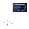 BoxWave Stand and Mount Compatible with Kyocera KC-T304 - Pocket Aluminum Stand 3-in-1, Portable Multi Angle Viewing Riser - Metallic Silver view 1