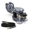 Mini Morse Radio Key Double Paddle Morse Code Key with Stainless Steel Body Three Neodymium Magnets Base Gray view 1