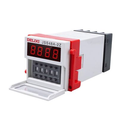 TOBAYA JSS48A-2Z DH48S-2Z time Relay 0.01s-99H99m AC220V DC24V (Size : JSS48A-2Z AC220V)