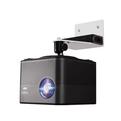 BABETT Projector Stand Projector Ceiling Mount Universal Projector Aluminum Alloy Bracket 360Adjustable Projector Stand for Home and Office Projector Stand Projector Mount (Color : PR11-White)