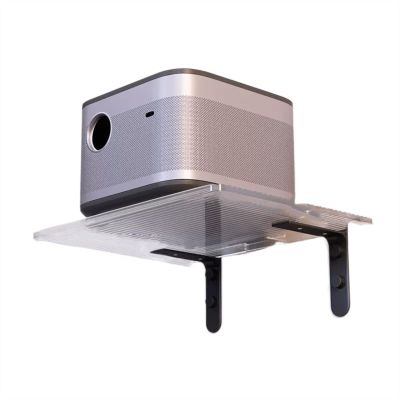 BABETT Projector Stand Universal Projector Stand Wall Hanging Household Bedside Shelf Projector Shelf Tray Placing Table Wall Bracket Fixing Bracket Wall Hanger Stand Projector Mount ( Color : B )