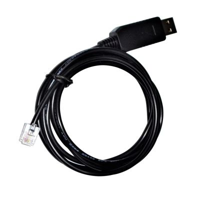 F1T`D2I FT232RL USB to J5 A 6-PIN RJ-12 RJ-11 Connector RS232 Serial Communication Cable Fit Compatible S200 SYNQNET CAN Base Unit AC DC Drive(1M,PL2303GT Chip)