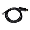 F1T`D2I FT232RL USB to J5 A 6-PIN RJ-12 RJ-11 Connector RS232 Serial Communication Cable Fit Compatible S200 SYNQNET CAN Base Unit AC DC Drive(1M,PL2303GT Chip) view 4