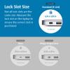 Kensington Combination Laptop Lock for Standard Security Slot, Resettable (K60213WW) view 2