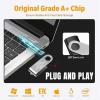 Personalized Custom USB 2.0 Flash Drive 300Pack, 32GB Customized Thumb Drives with LED Indicator, Customizable USB Sticks Printing Exclusive Text & Logo on Double-Sides, Multiple Color Choice view 4