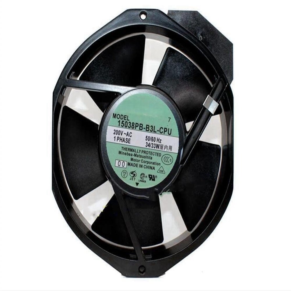 Fan for 15038PB-B3L-CPU Fan 200VAC 50/60Hz 34/33W Cooling Fan