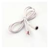 1M 22AWG 0.3mm2 White Female DC 2.1mm X 5.5mm Wire Power Pigtails Socket Wire Harness for CC-TV Security Camera view 3
