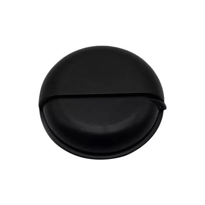 Cable Management Box Round Earphone Wire Box Organizer Data Line Cables Storage Case Plastic Container Jewelry Headphone Protect with Rotating Cover Cord Organizer Box (Color : Black)