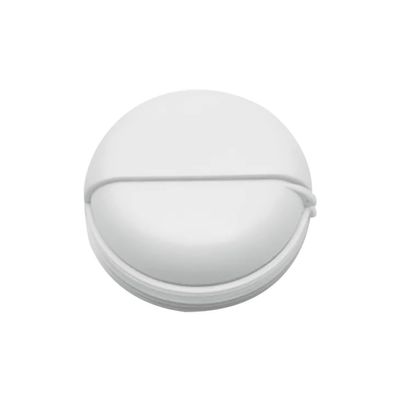 Cable Management Box Round Earphone Wire Box Organizer Data Line Cables Storage Case Plastic Container Jewelry Headphone Protect with Rotating Cover Cord Organizer Box (Color : White)