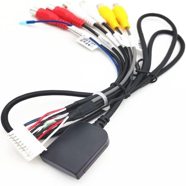 Car Stereo Radio Accessories Set RCA with 4G Sim Card Slot