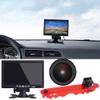 18 mm Lens Car Third Roof Original Brake Light Reversing Camera, Replacement for Renault Kangoo II 2007-2021/Citan Tourer W415 Micro Camper 2012-2021 (OEM:414523CSG 439498CAG A4159062000) (with 7 Inch view 1