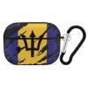 Barbados Flag Always Design Case Compatible with AirPod Pro Case 2019 with Keychain Shockproof Protective view 1