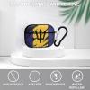 Barbados Flag Always Design Case Compatible with AirPod Pro Case 2019 with Keychain Shockproof Protective view 3