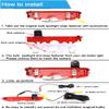 18 mm Lens Car Third Roof Original Brake Light Reversing Camera, Replacement for Renault Kangoo II 2007-2021/Citan Tourer W415 Micro Camper 2012-2021 (OEM:414523CSG 439498CAG A4159062000) (with 4.3 view 3