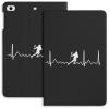 QUOPLMAM Lacrosse Love Case for iPad iPad mini 5/4/3/2/1(7.9- Inch) iPad mini 6 (8.3-inch, 2021) with Pencil Holder, Protective Case with Soft TPU Back, Auto Sleep/Wake Cover view 1