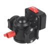 BGNing 1/4'' Camera Cold Shoe Mount Aluminum Tripod Ball Head Quick Release Ball Head 360 Rotation Mount with V-Port Plate for DSLR Camera Tripod Head Fill Light Mic Bracket (Type C Dual ColdShoe) view 3