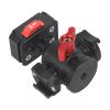 BGNing 1/4'' Camera Cold Shoe Mount Aluminum Tripod Ball Head Quick Release Ball Head 360 Rotation Mount with V-Port Plate for DSLR Camera Tripod Head Fill Light Mic Bracket (Type C Dual ColdShoe) view 4