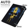 Barbados Flag Case for iPad iPad Mini 5/4/3/2/1(7.9- Inch) iPad Mini 6 (8.3-inch, 2021) with Pencil Holder, Protective Case with Soft TPU Back, Auto Sleep/Wake Cover view 2