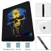 Barbados Flag Case for iPad iPad Mini 5/4/3/2/1(7.9- Inch) iPad Mini 6 (8.3-inch, 2021) with Pencil Holder, Protective Case with Soft TPU Back, Auto Sleep/Wake Cover view 3