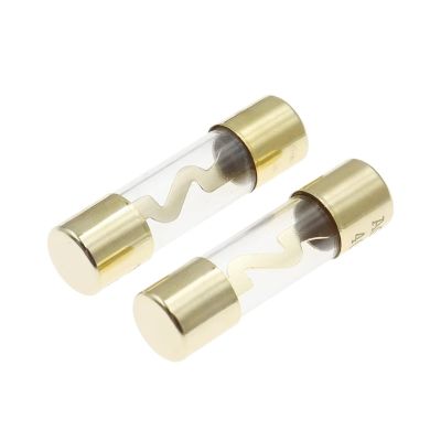 5 Pieces Gold Plated Glass Fuse Fuse Pack car Audio Amplifier Amplifier 10A 15A 20A 25A 30A 40A 50A 60A 70A 80A 100A car Fuse (Size : 10A)