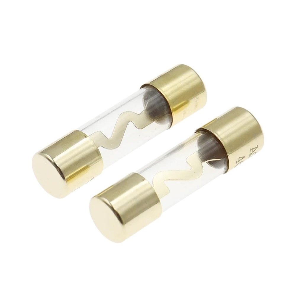 5 Pieces Gold Plated Glass Fuse Fuse Pack car Audio Amplifier Amplifier 10A 15A 20A 25A 30A 40A 50A 60A 70A 80A 100A car Fuse (Size : 10A)
