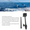 Fish Finder Mount Base, Universal Fish Finder Holder Bracket with Dual 360 Degree Swivel Ball, Fish Finder Plate for for Humminbird for Lowrance for Raymarine view 2