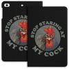 Funny Stop Cock Case for iPad iPad Mini 5/4/3/2/1(7.9- Inch) iPad Mini 6 (8.3-inch, 2021) with Pencil Holder, Protective Case with Soft TPU Back, Auto Sleep/Wake Cover view 1